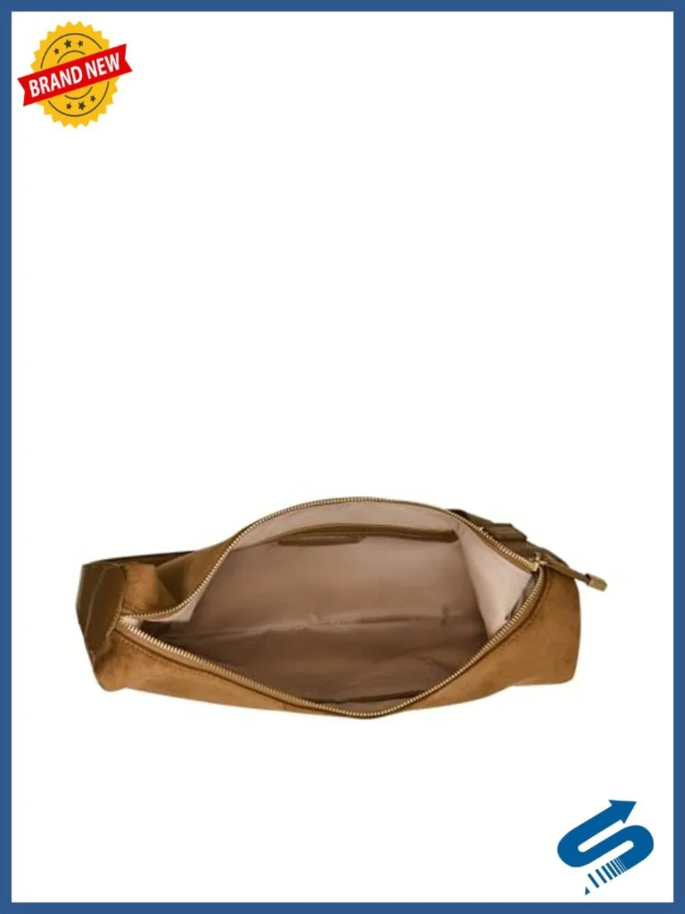 Faux Suede Hobo Bag with Adjustable Shoulder Strap